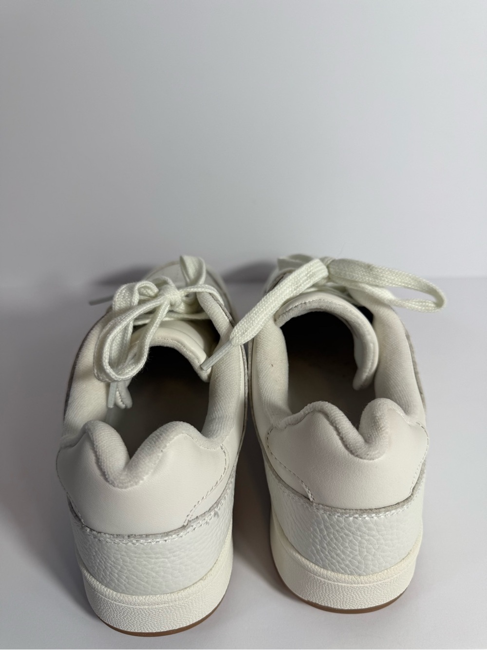 Marc Fisher LTD. Flynnt Leather Lace Up Low Top Sneakers - Size 7M - NEW - Picture 5 of 10